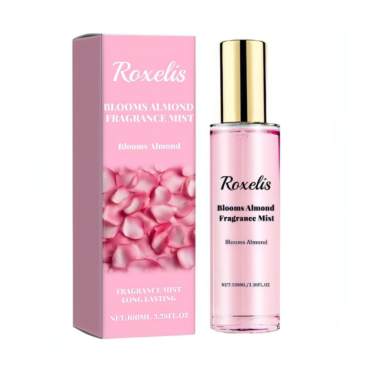 Roxelis Velvet Petal Eau de Parfum Spray Lasting Fragrance Fresh and Natural Perfume