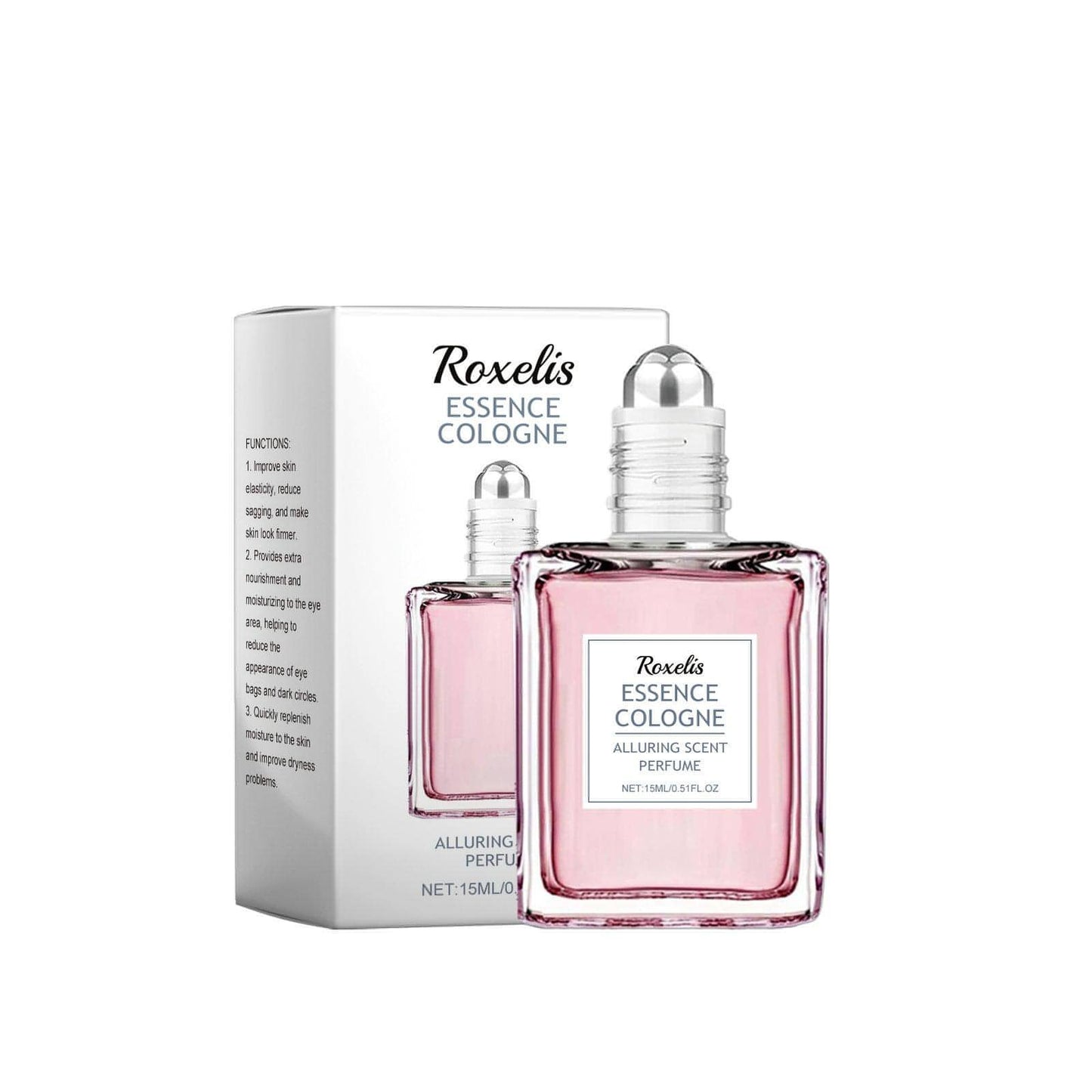 Perfume de colonia con fragancia duradera de rosa para mujer