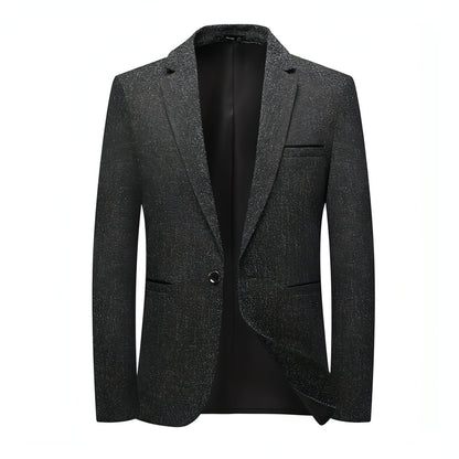 Korean-style Slim-fit Single Row One Button Small Business Suit Coat