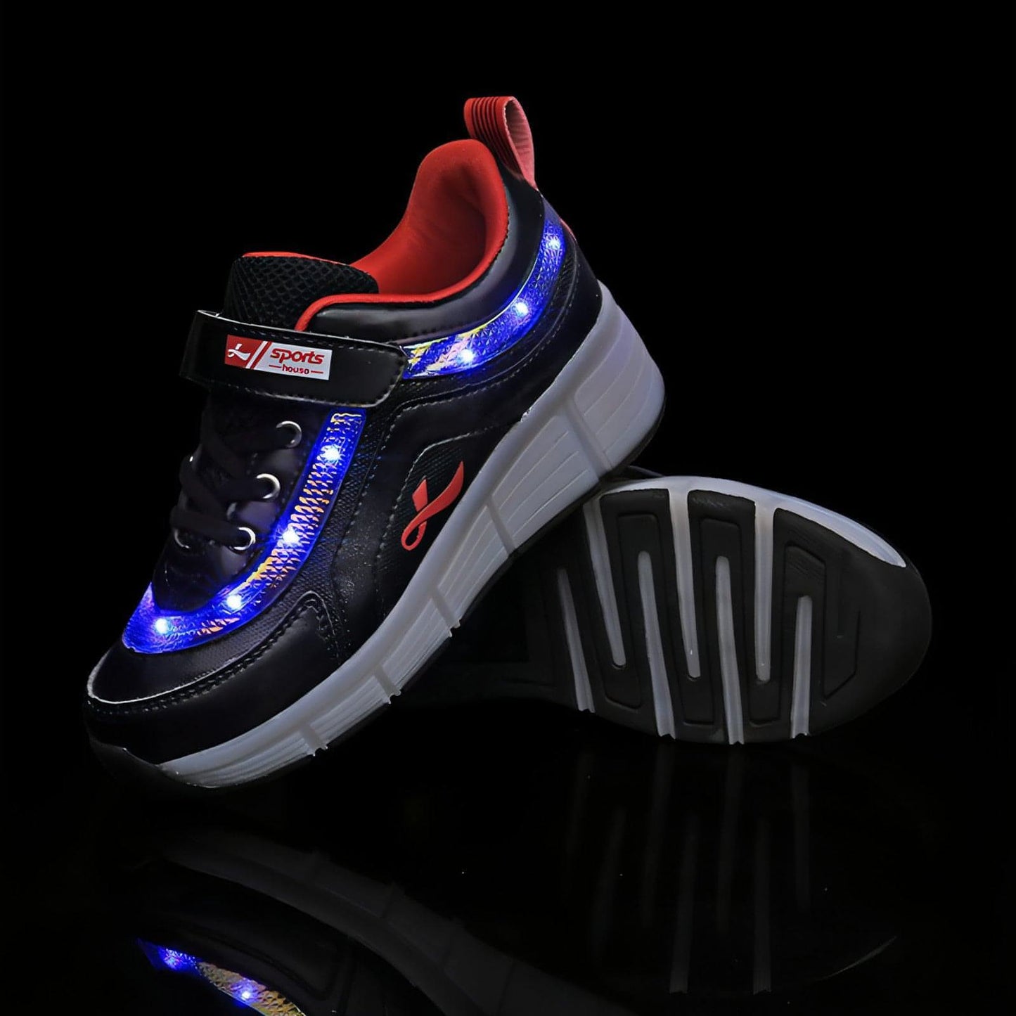 Zapatillas de patinaje con ruedas luminosas