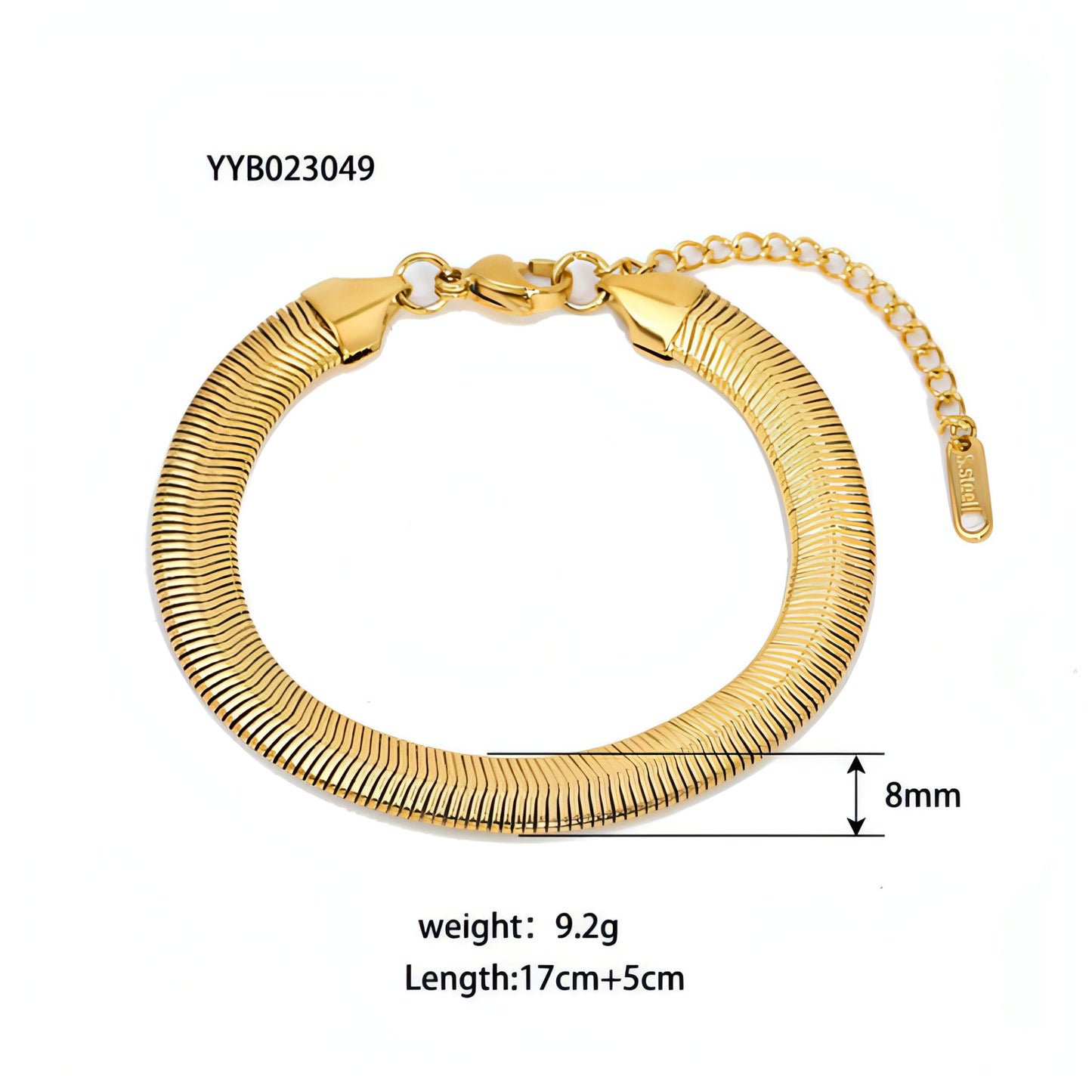 Elegant Gold-Plated Bracelet – Timeless & Stylish for Every Occasion