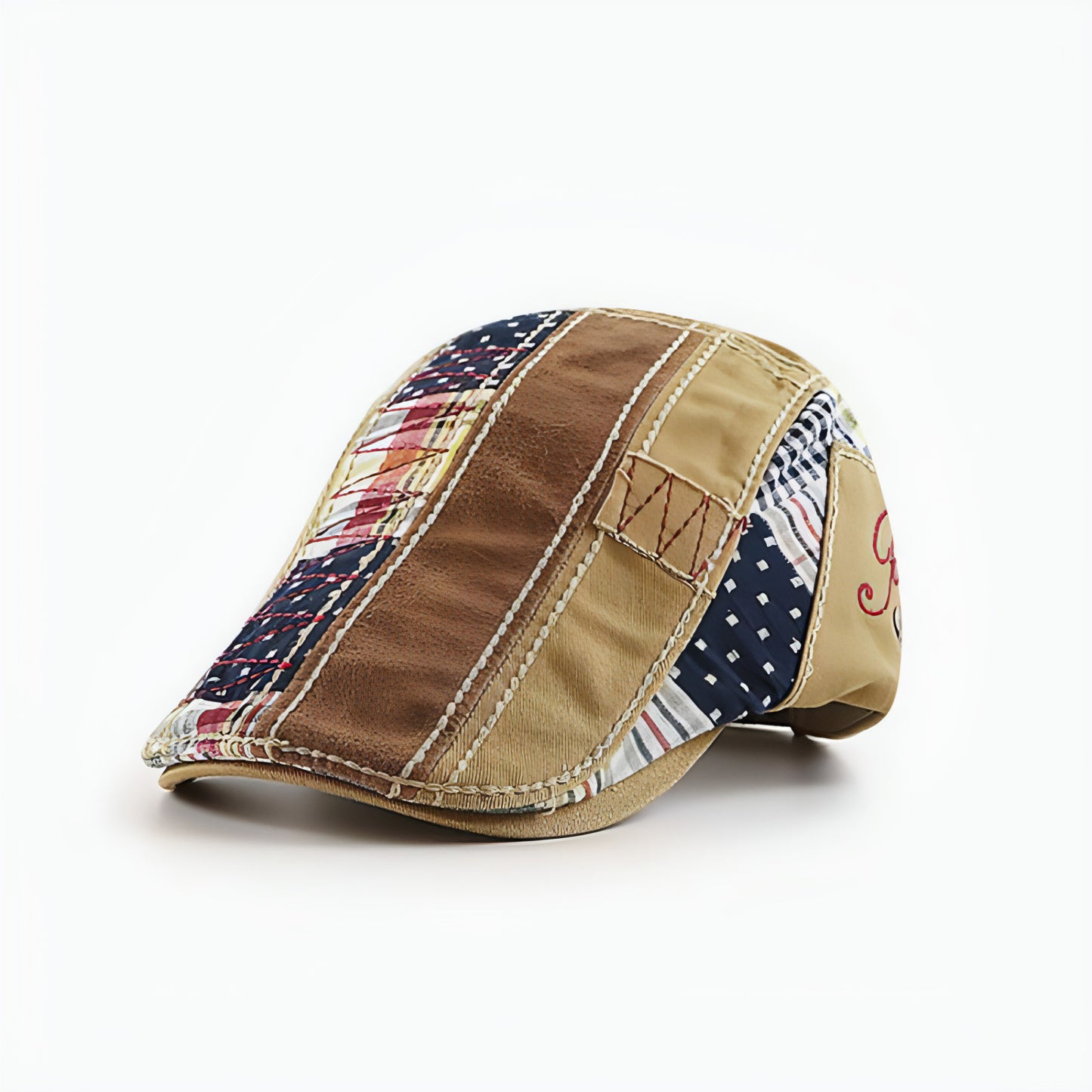 Gorra con visera estilo británico informal para hombre