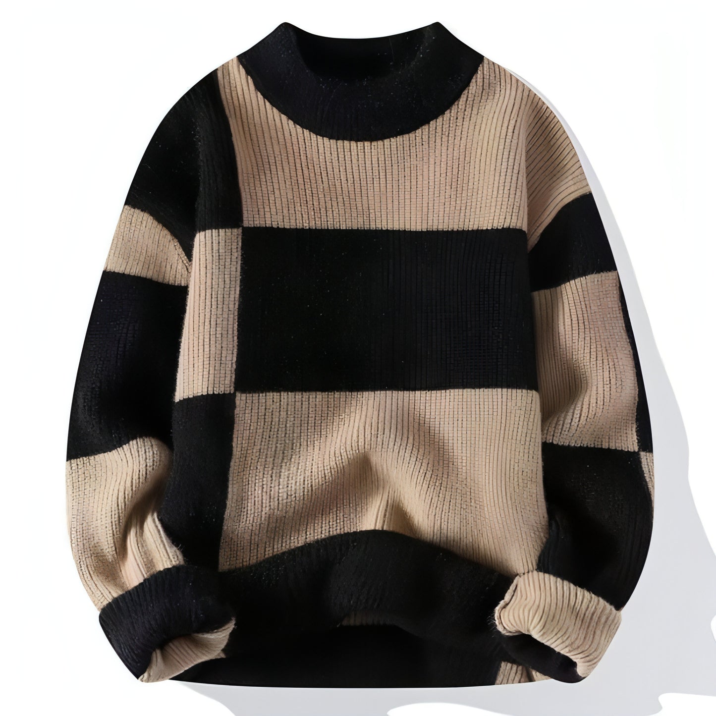 Men's Turtleneck Sweater for For Boys Thickened