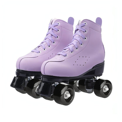 Double Row Skates Four-roller Skates Flashing Heelys