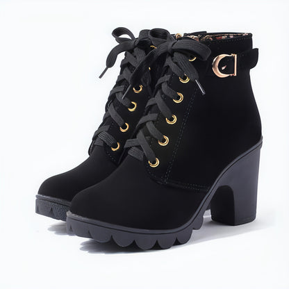 A.1 Cross strappy boots Women