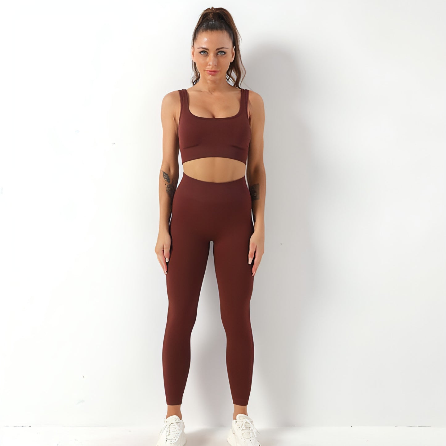 Z. Set Yoga Leggings Anzug Damen