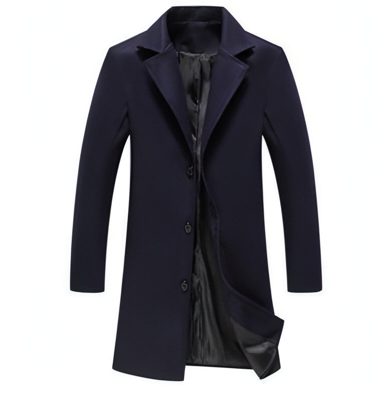 Casual Business Woolen Trench Coats