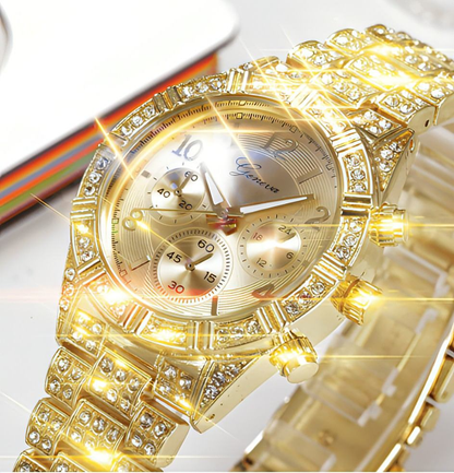 Z. Ženske Crystal Ideced-Out Luxury Watch Accessories