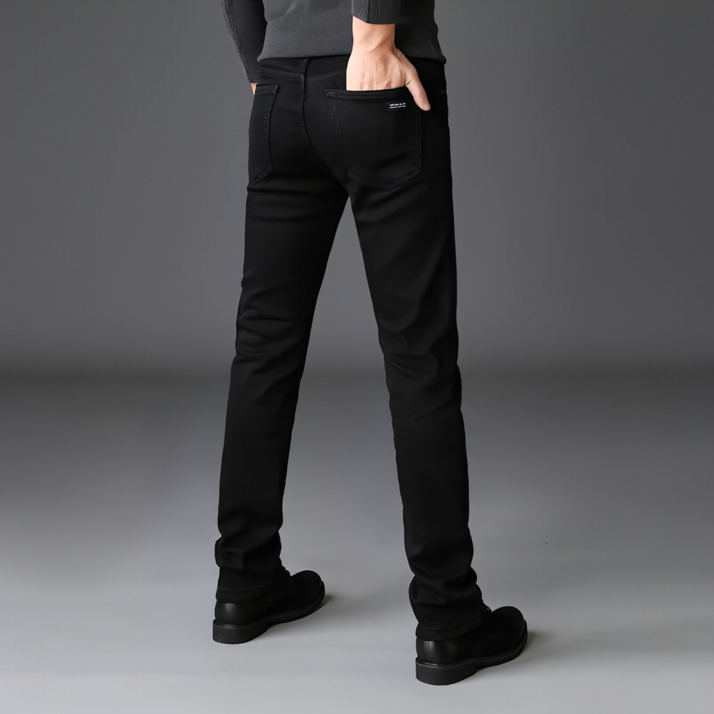 Men's Casual Loose Straight High Stretch Jeans