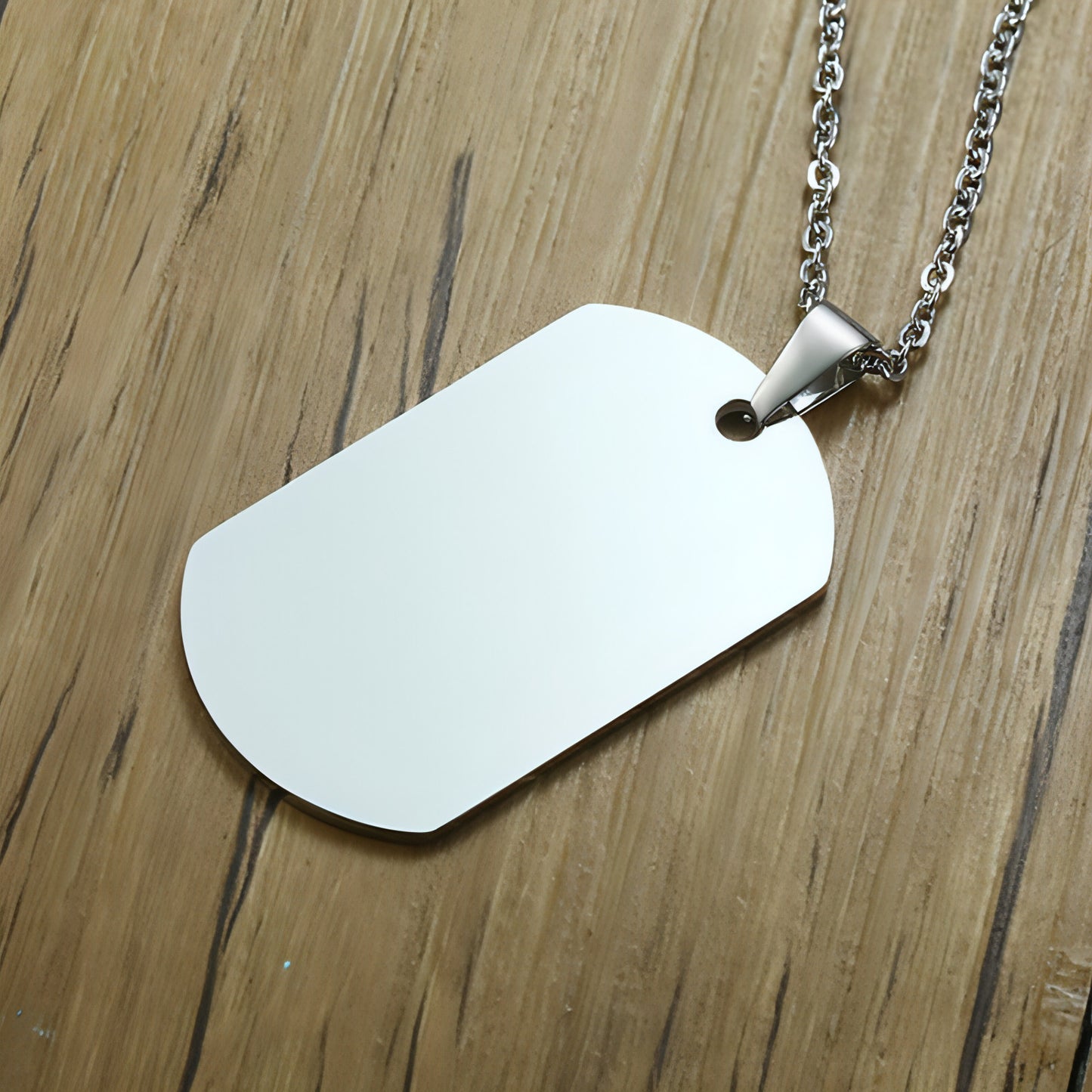 Custom Personalized Military Dog Tag Necklace