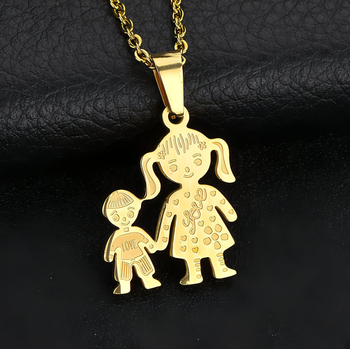 Warm family pendant series