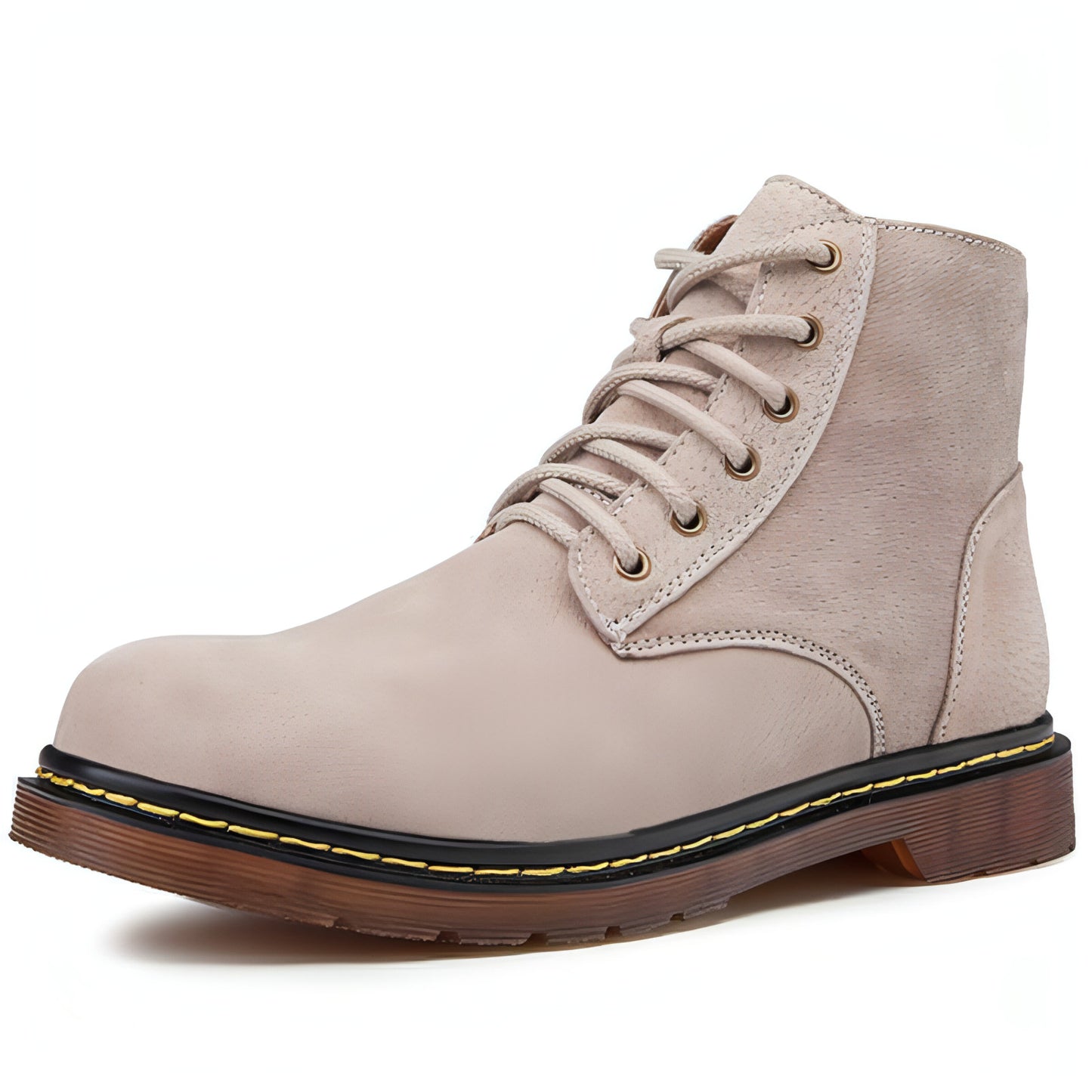 high-top casual single boots men