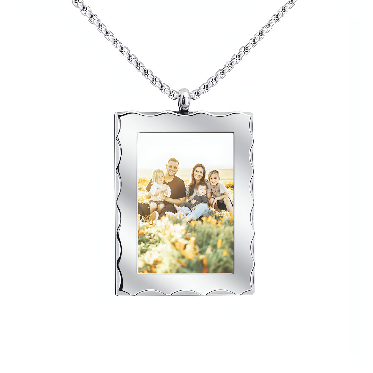 Personalized Gift Customized Photo Frame Necklace