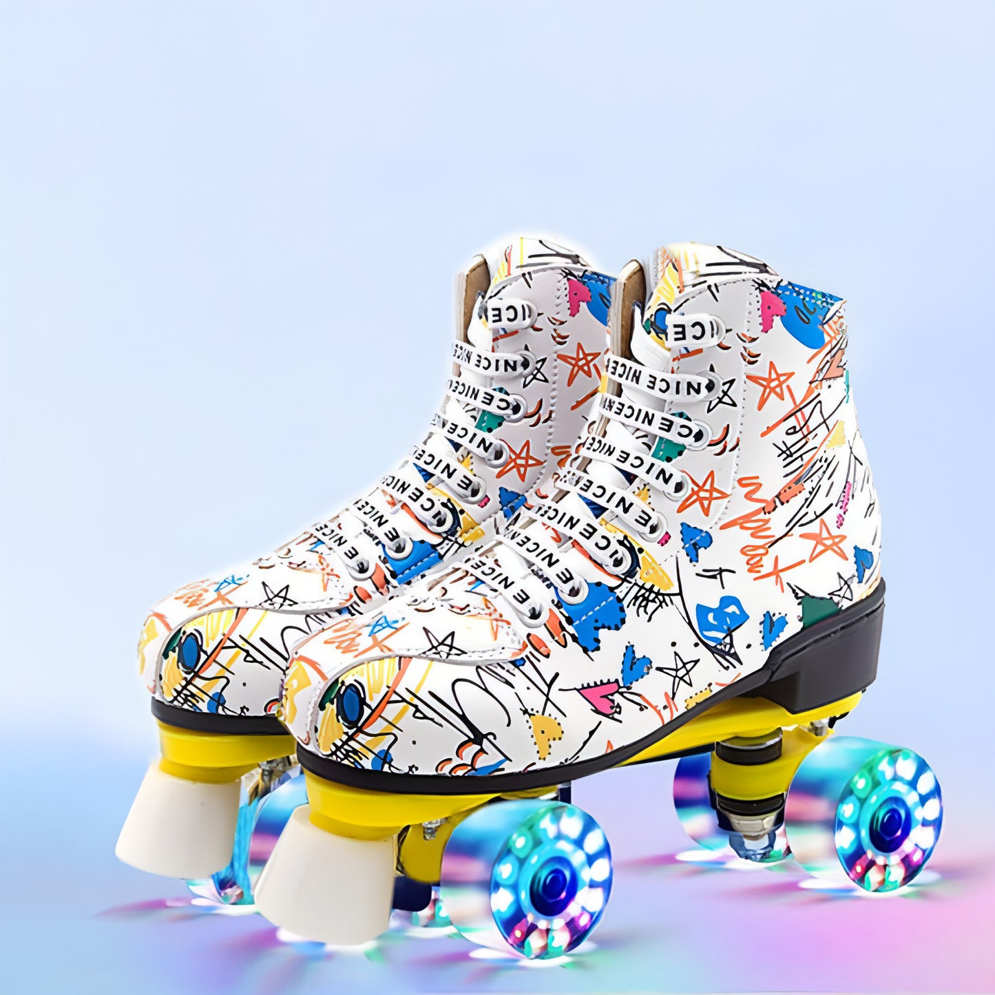 New Cool Roller Skates Double Row Skates