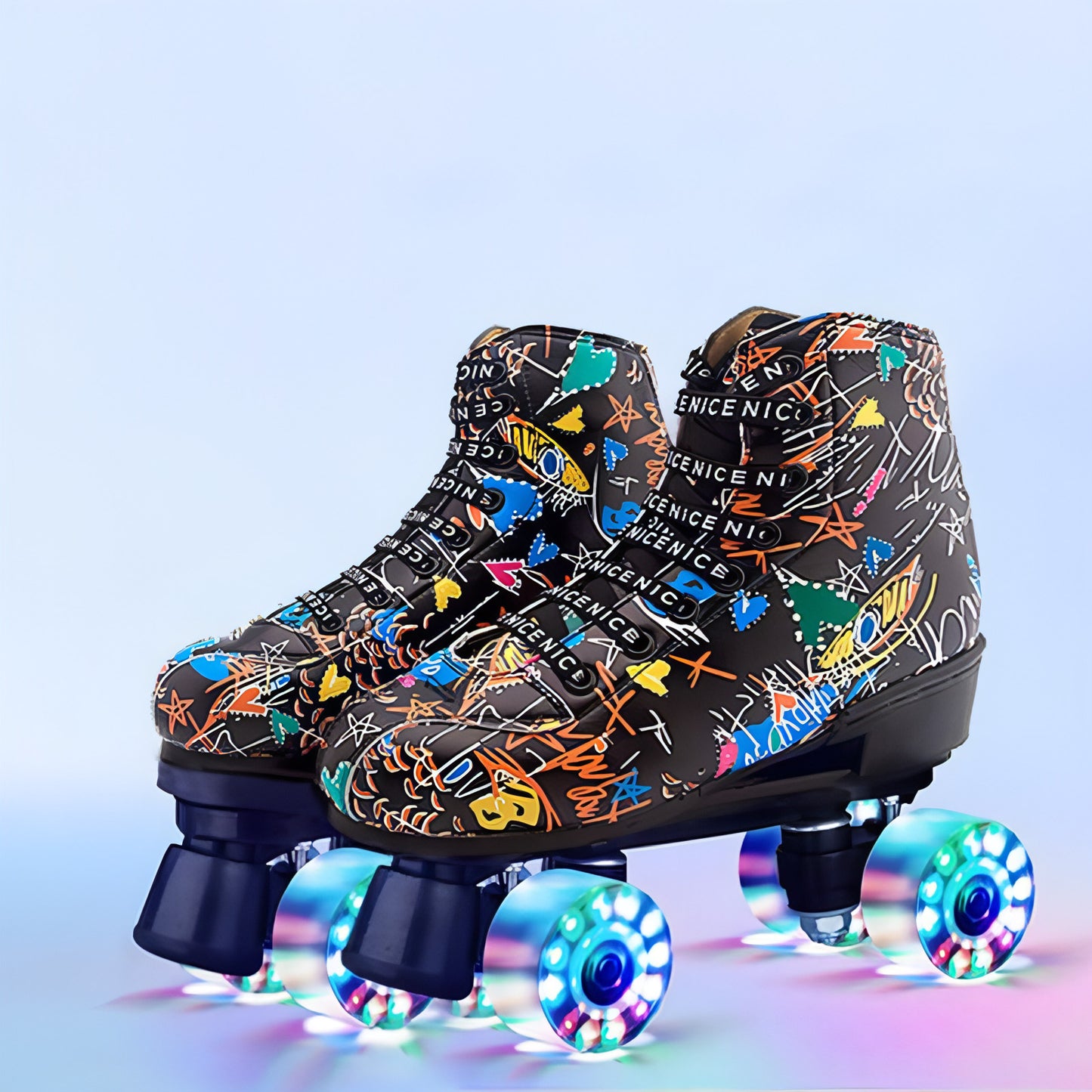 New Cool Roller Skates Double Row Skates