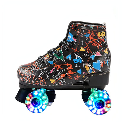 New Cool Roller Skates Double Row Skates