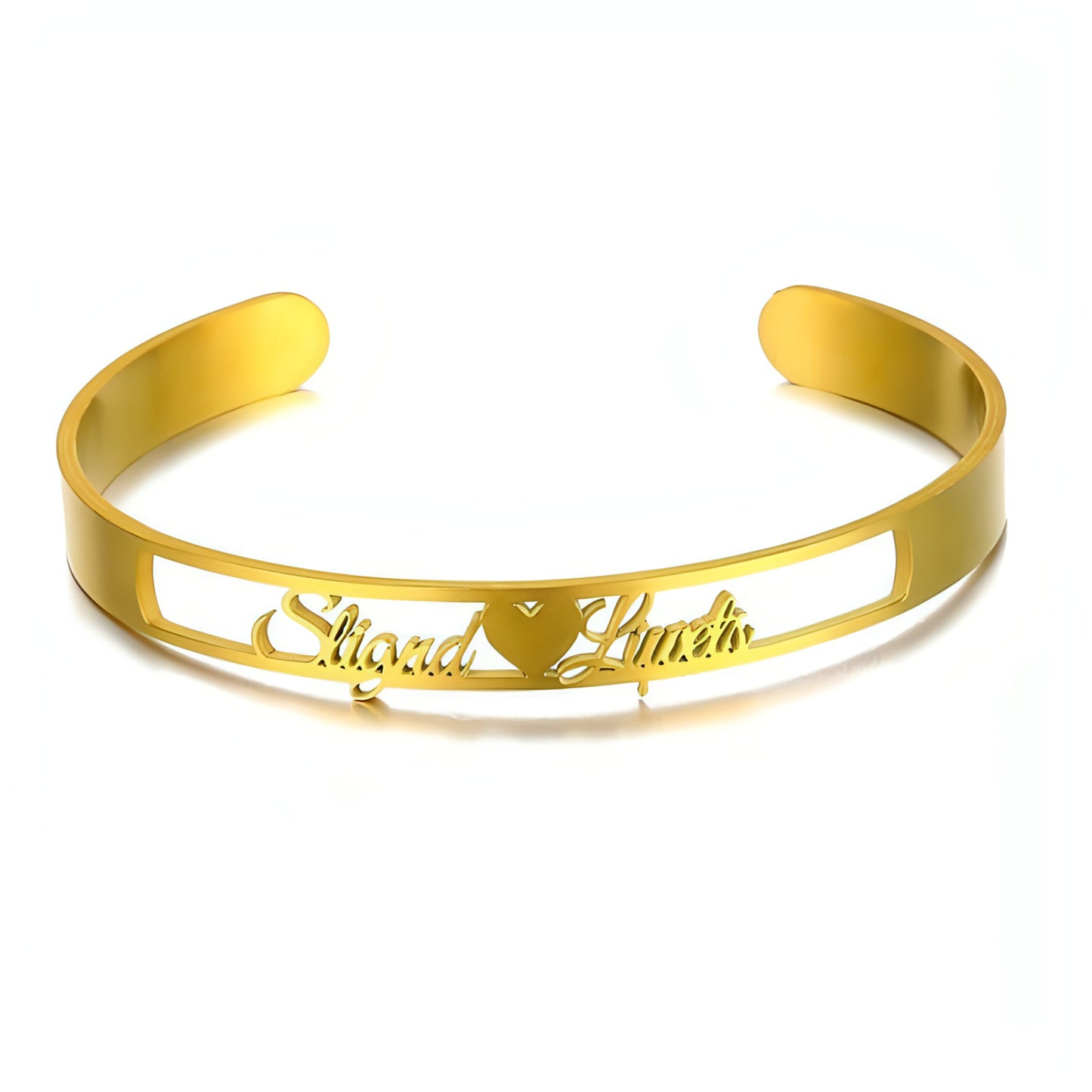 Custom Engraved Stainless Steel Name Bracelet – A Timeless Personalized Gift!