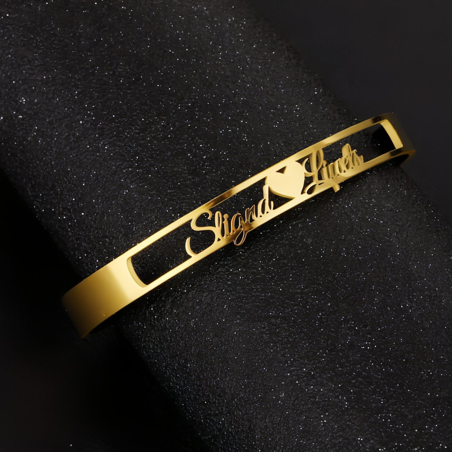 Custom Engraved Stainless Steel Name Bracelet – A Timeless Personalized Gift!