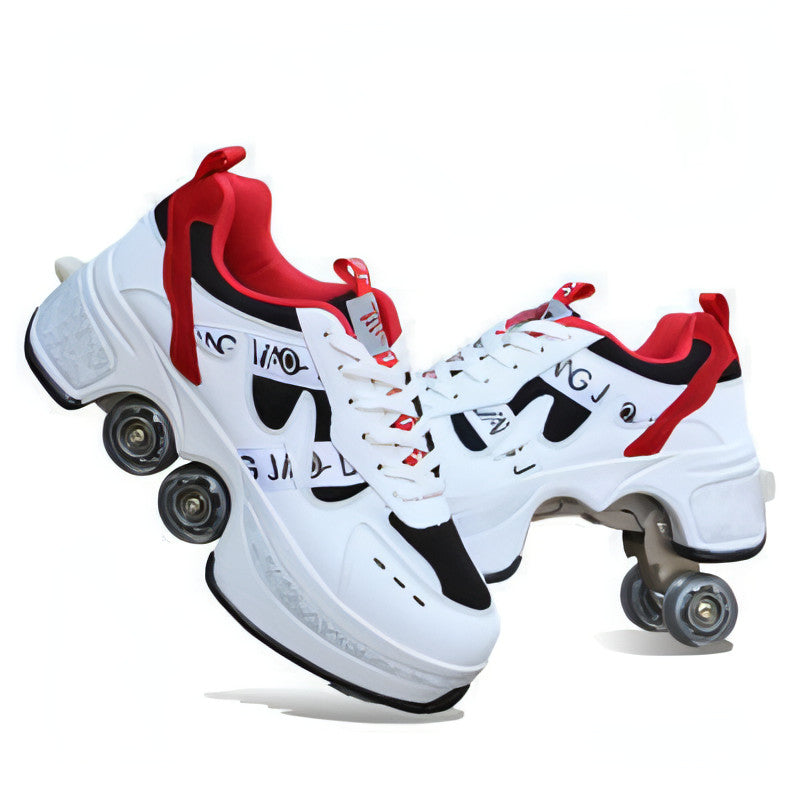 Breathable Childrens Heelys Single And Double Roller Skates