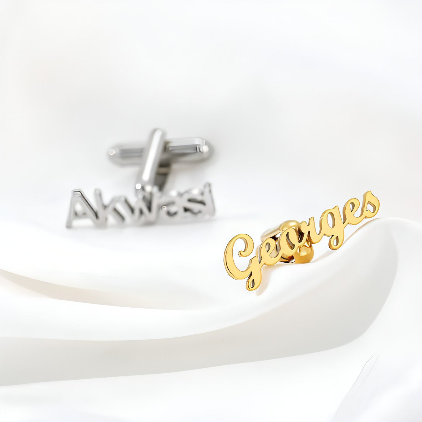 Custom-Made Vintage Name Cuff Nail Commemorative Jewelry