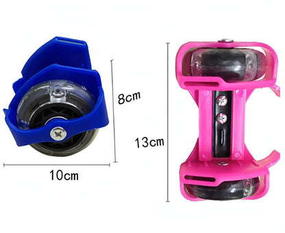 Children's Pvc Wheel Luminous Roller Skates