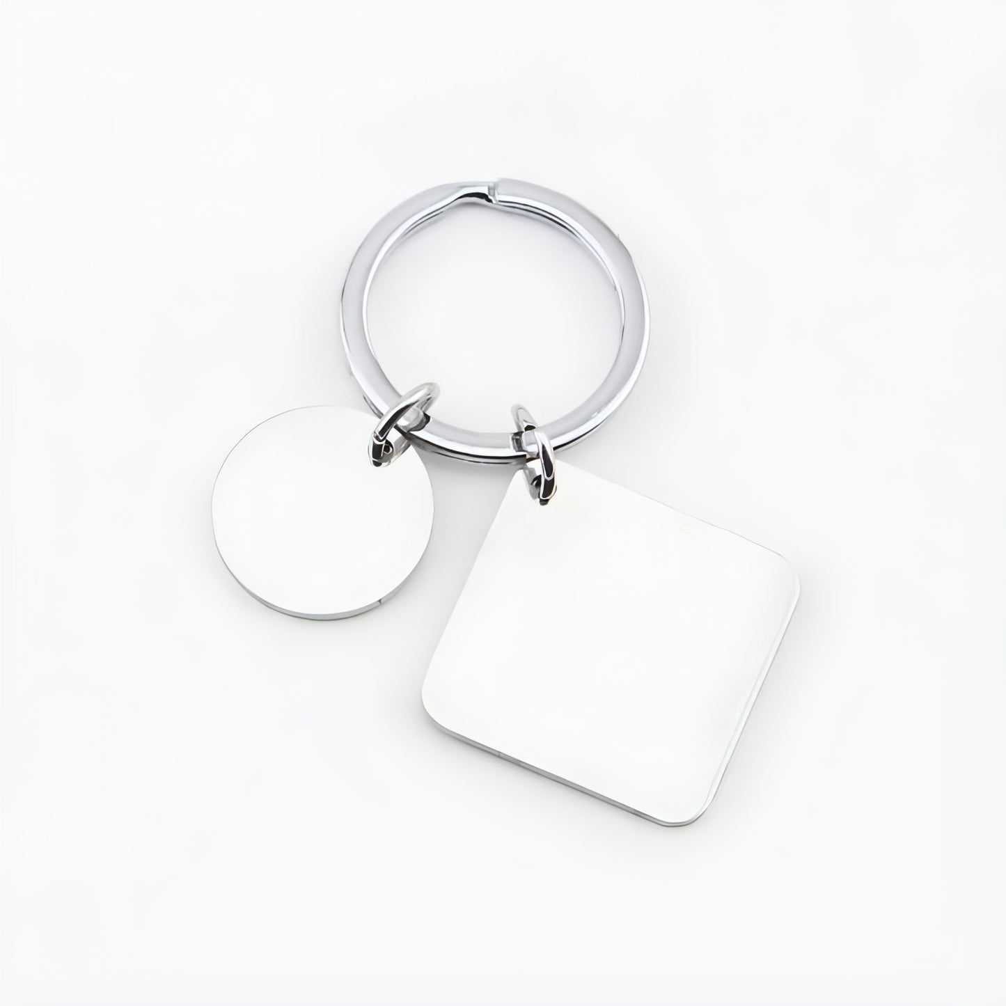 Personalized Stainless Steel Calendar Keychain – Custom Engraved Date Gift