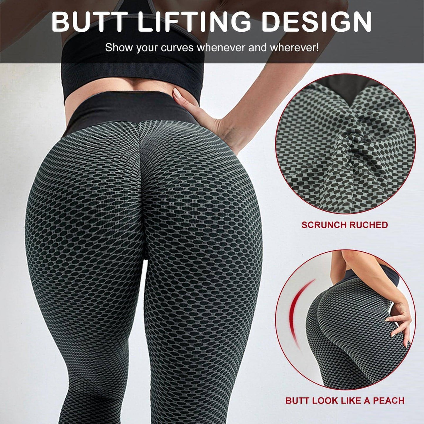 Leggings TIK Tok para mujer, mallas de entrenamiento para levantar glúteos, pantalones de yoga deportivos de cintura alta de talla grande, tamaño pequeño, prohibidos en Amazon