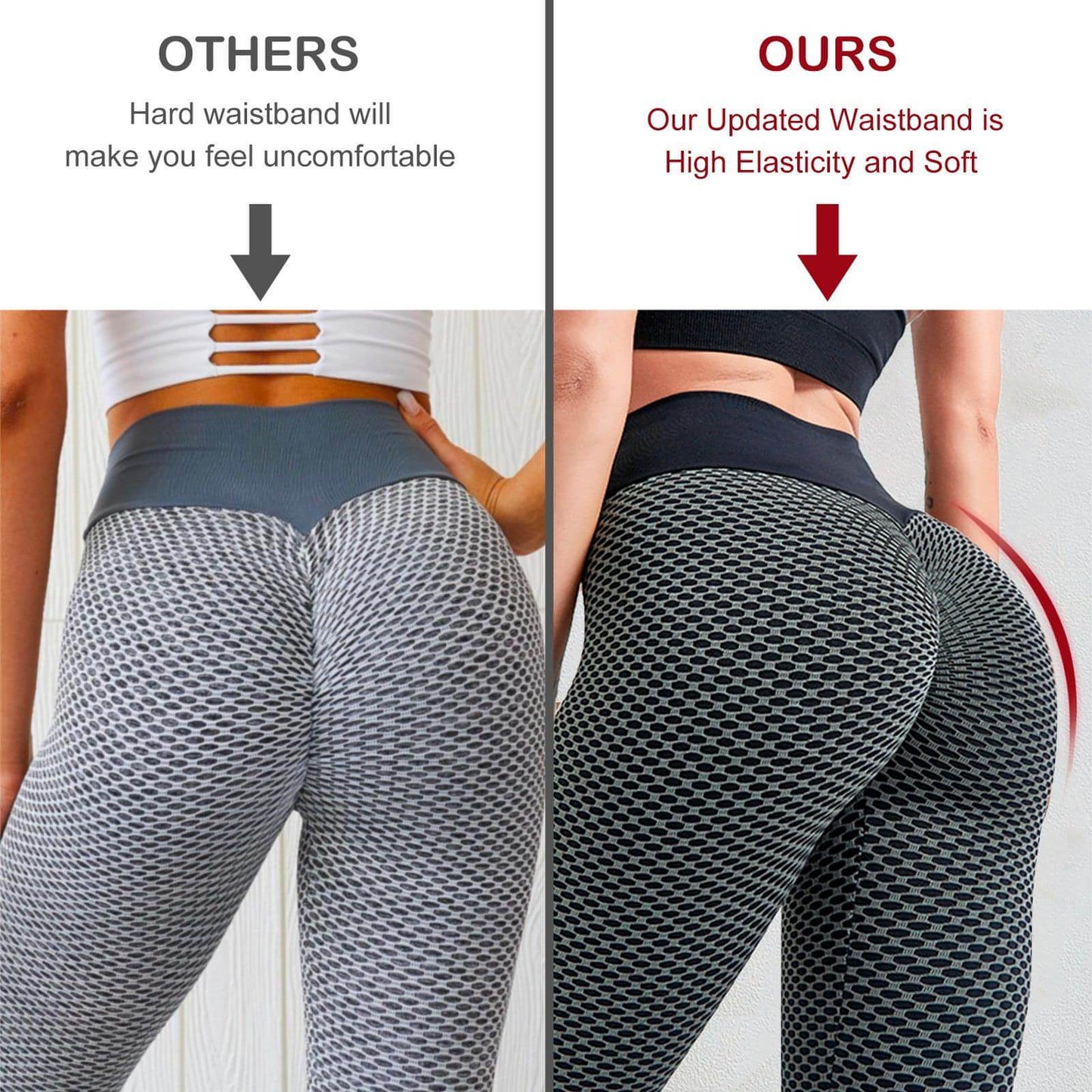 Leggings TIK Tok para mujer, mallas de entrenamiento para levantar glúteos, pantalones de yoga deportivos de cintura alta de talla grande, tamaño pequeño, prohibidos en Amazon