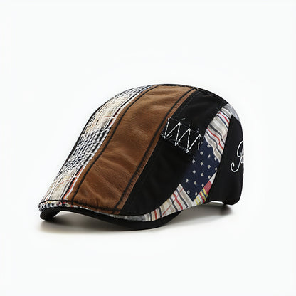 Peaked Cap Men's British Casual