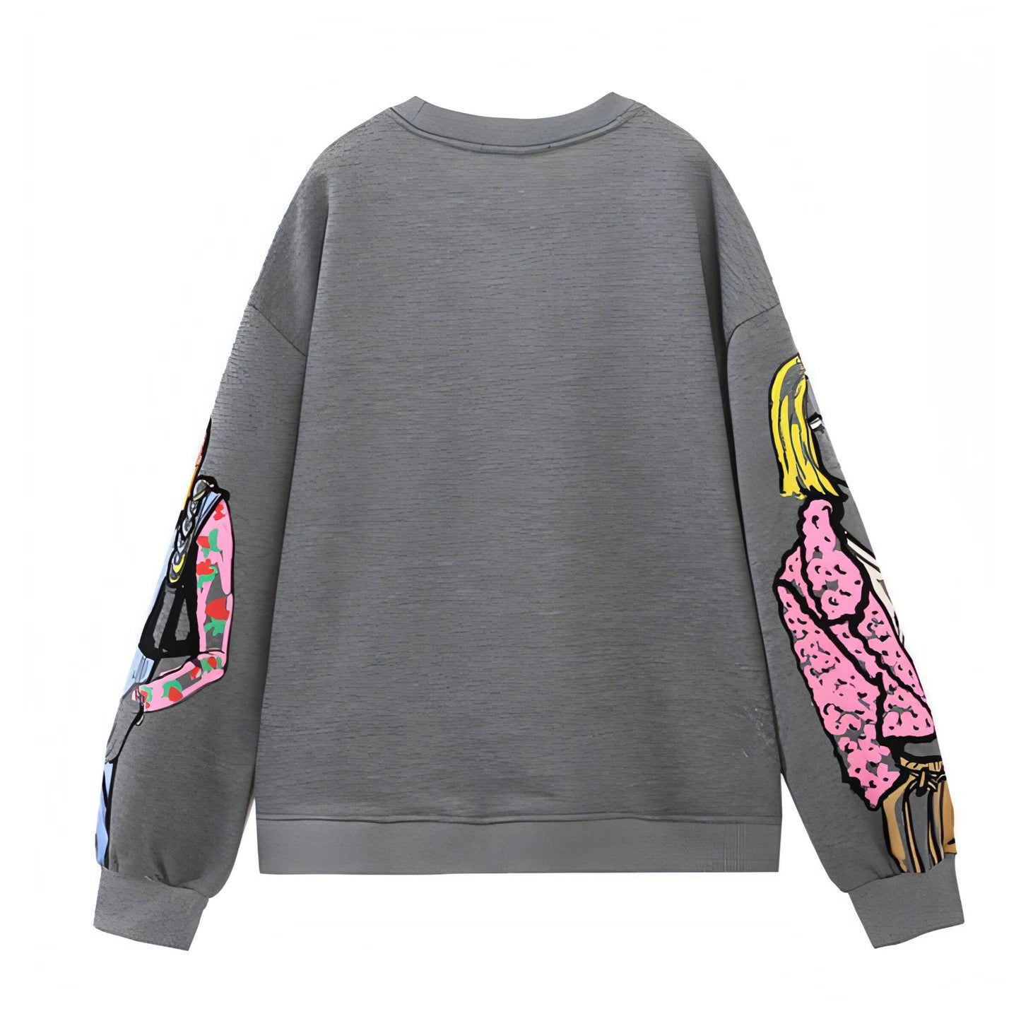 Lazy Style Top Girls' Printed Sweater