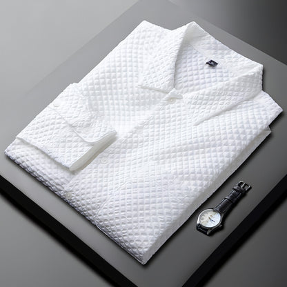 Men's Long Sleeve White DressShirt