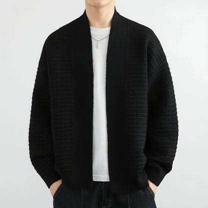 Cardigan Sweater Men's Spring And Autumn Trendy Loose