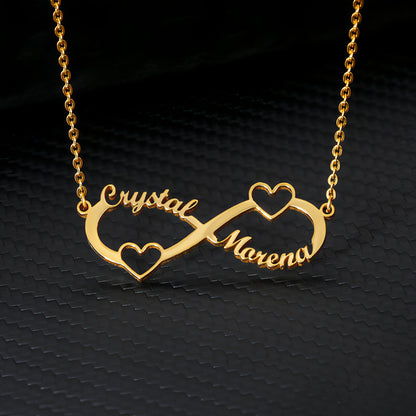 8 Word Pendant Clavicle Chain – Elegant & Meaningful Jewelry for Every Occasion