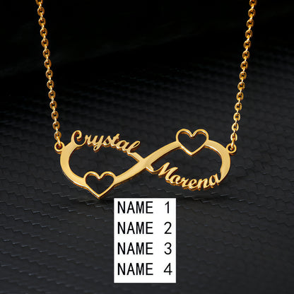 8 Word Pendant Clavicle Chain – Elegant & Meaningful Jewelry for Every Occasion