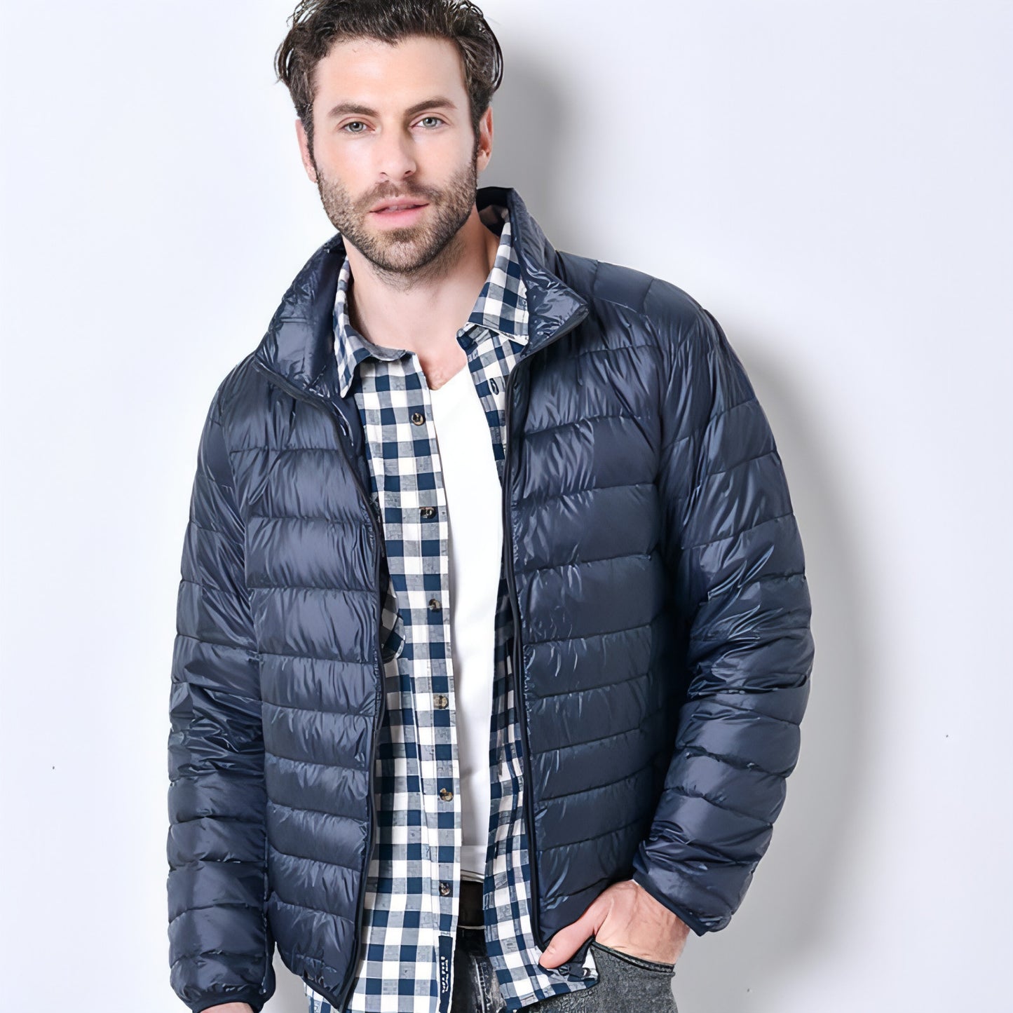 Casual jacket down jacket for men