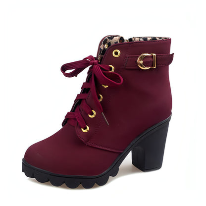 A.1 Cross strappy boots Women