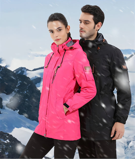 Chaqueta impermeable cálida para deportes y ocio para hombre