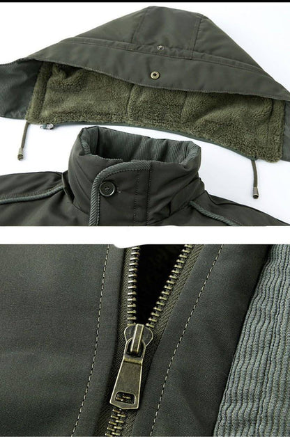 A.1 Lambswool Liner Cotton Coat Jacket Men