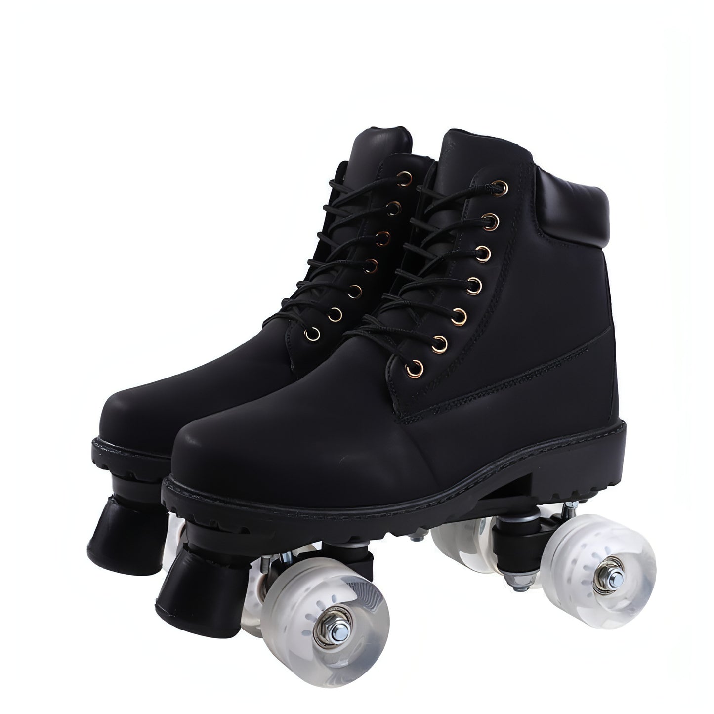 Double Row Skates Double Row Pulleys Four-roller Skates Roller Skating Flashing Wheels