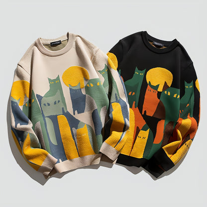 Sweater Men's Cats