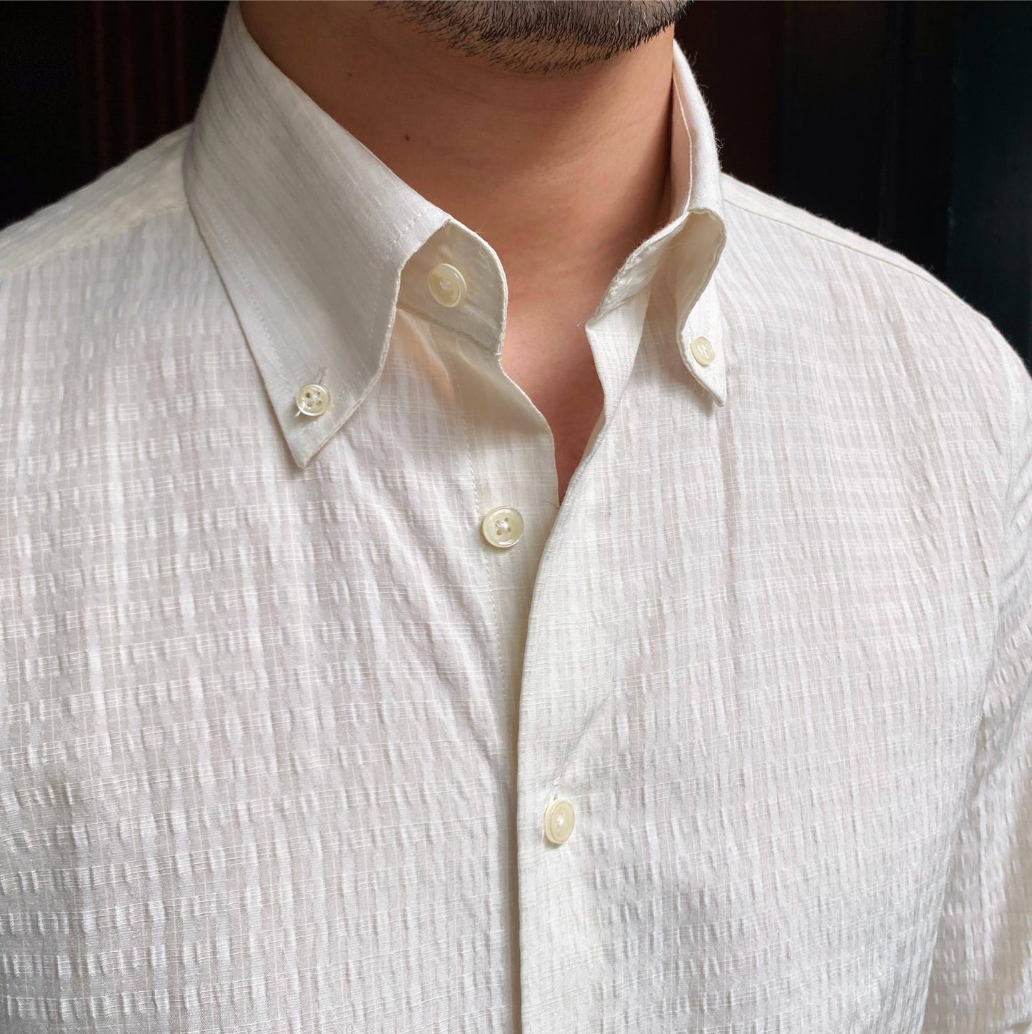 Retro Breathable Wrinkle Resistant DressShirt Italian Men