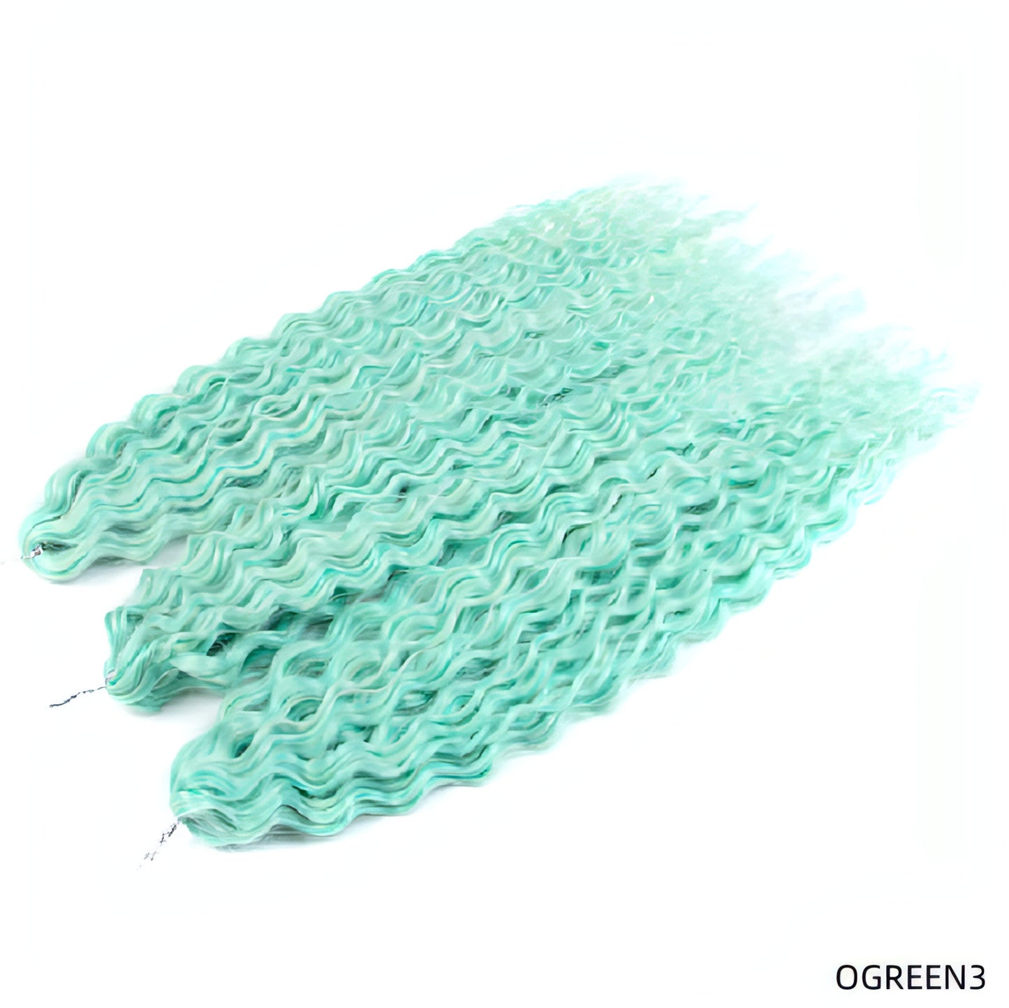 Chemical Fiber Water Ripple Crochet Curls Hair Extensions