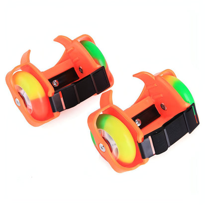 Children's hot wheels walking shoes shine roller skates