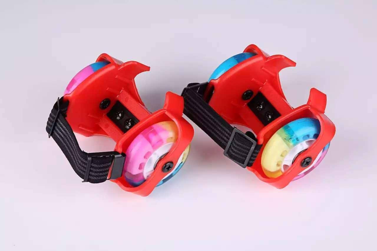 Children's hot wheels walking shoes shine roller skates