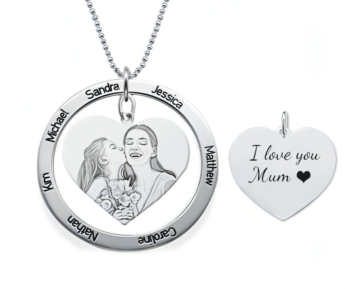 Women's Fashion Infinite Photo Necklace