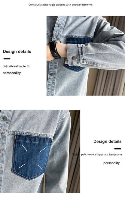 Fashion Brand Denim DressShirt