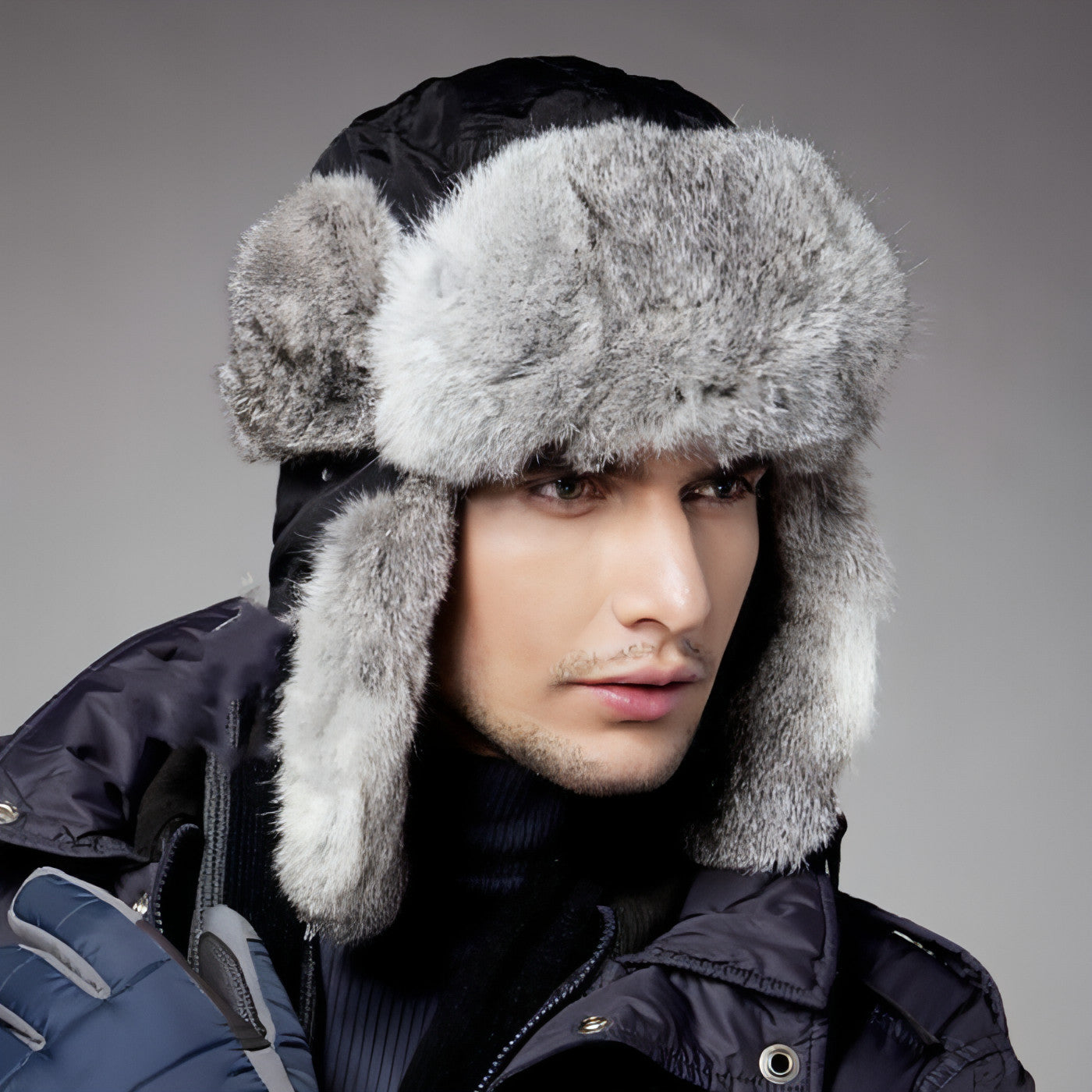 Men And Women Rabbit Fur Hat