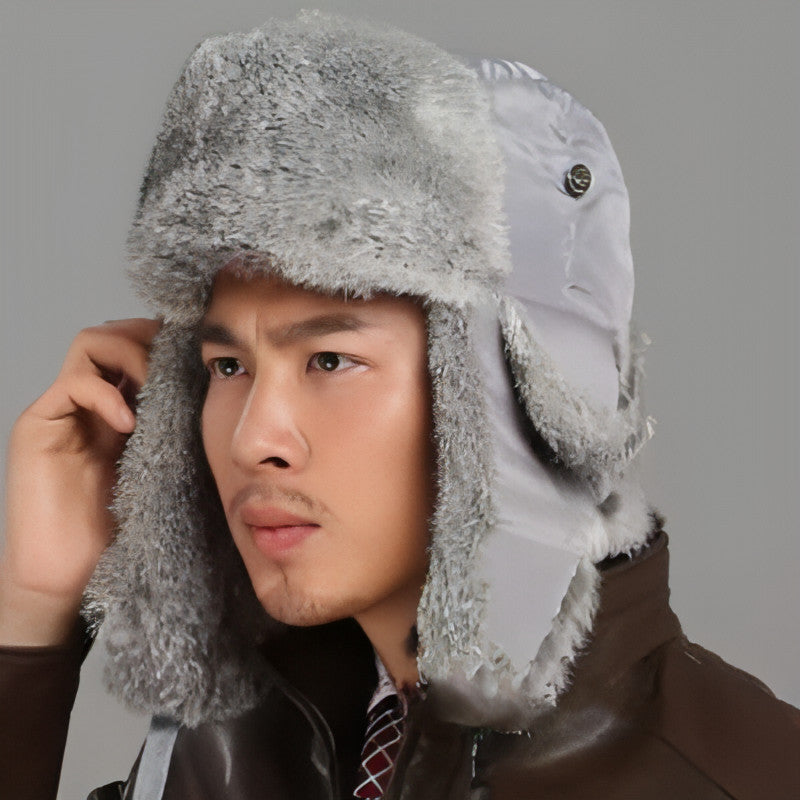 Men And Women Rabbit Fur Hat