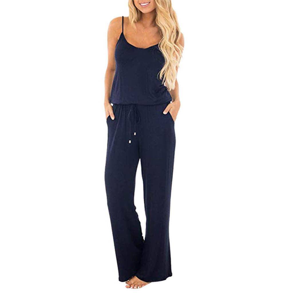 Damen Jumpsuit mit Hosenträgern