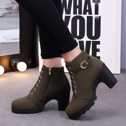 A.1 Cross strappy boots Women